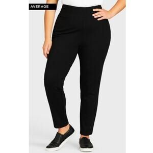 Avenue straight‎ leg pull on pants plus size 20A